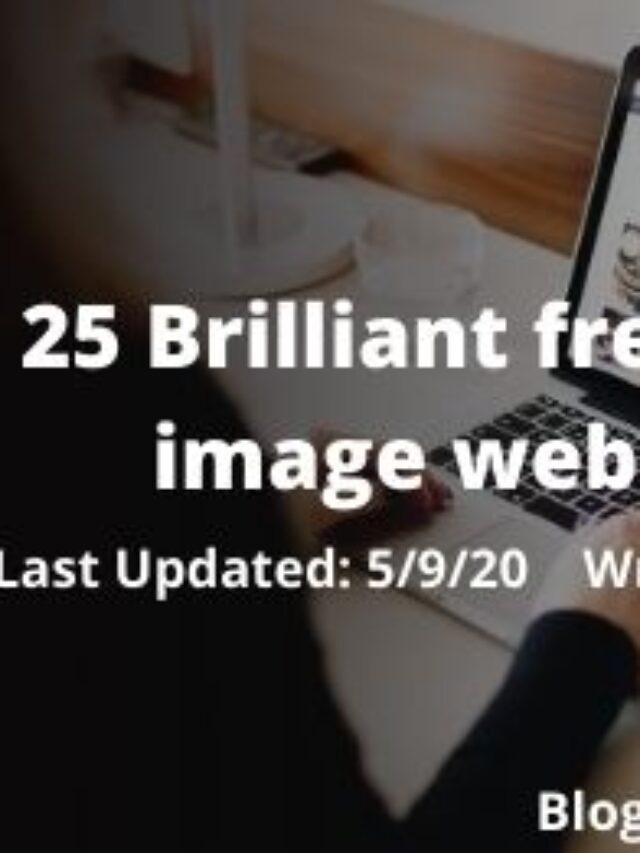 25 Brilliant websites on free stock images