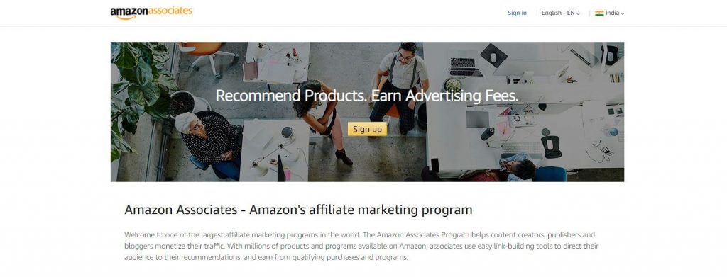 Amazon associates 